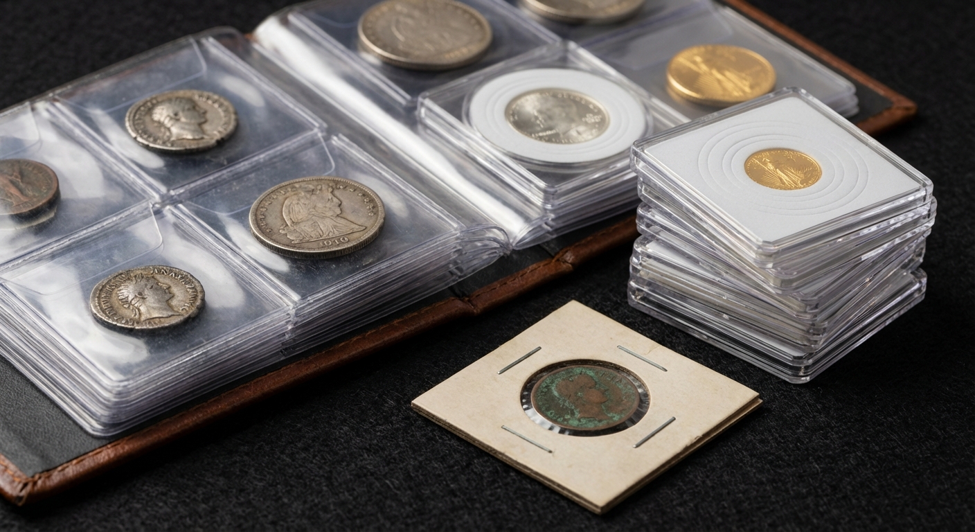 Capsules, Holders or Albums – Which Storage Option to Choose?