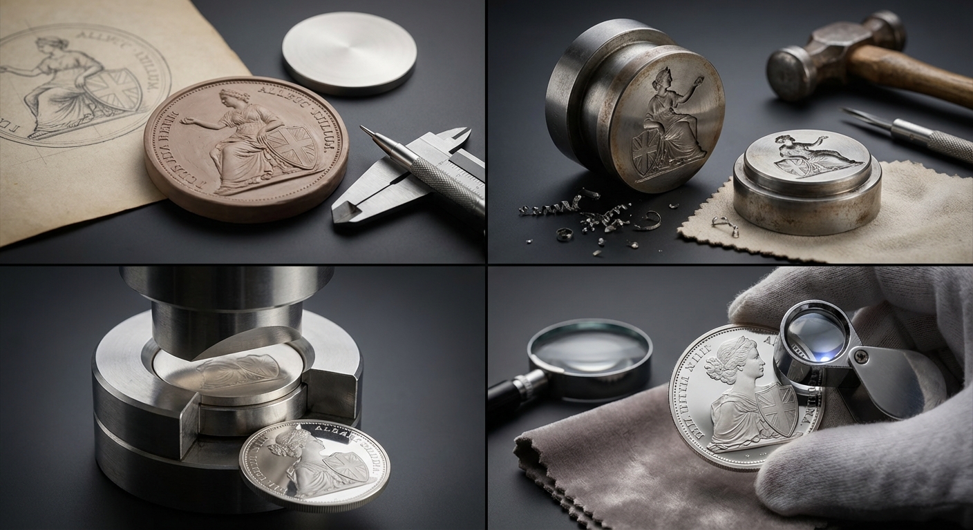 How a Coin Is Made: From Design to Strike