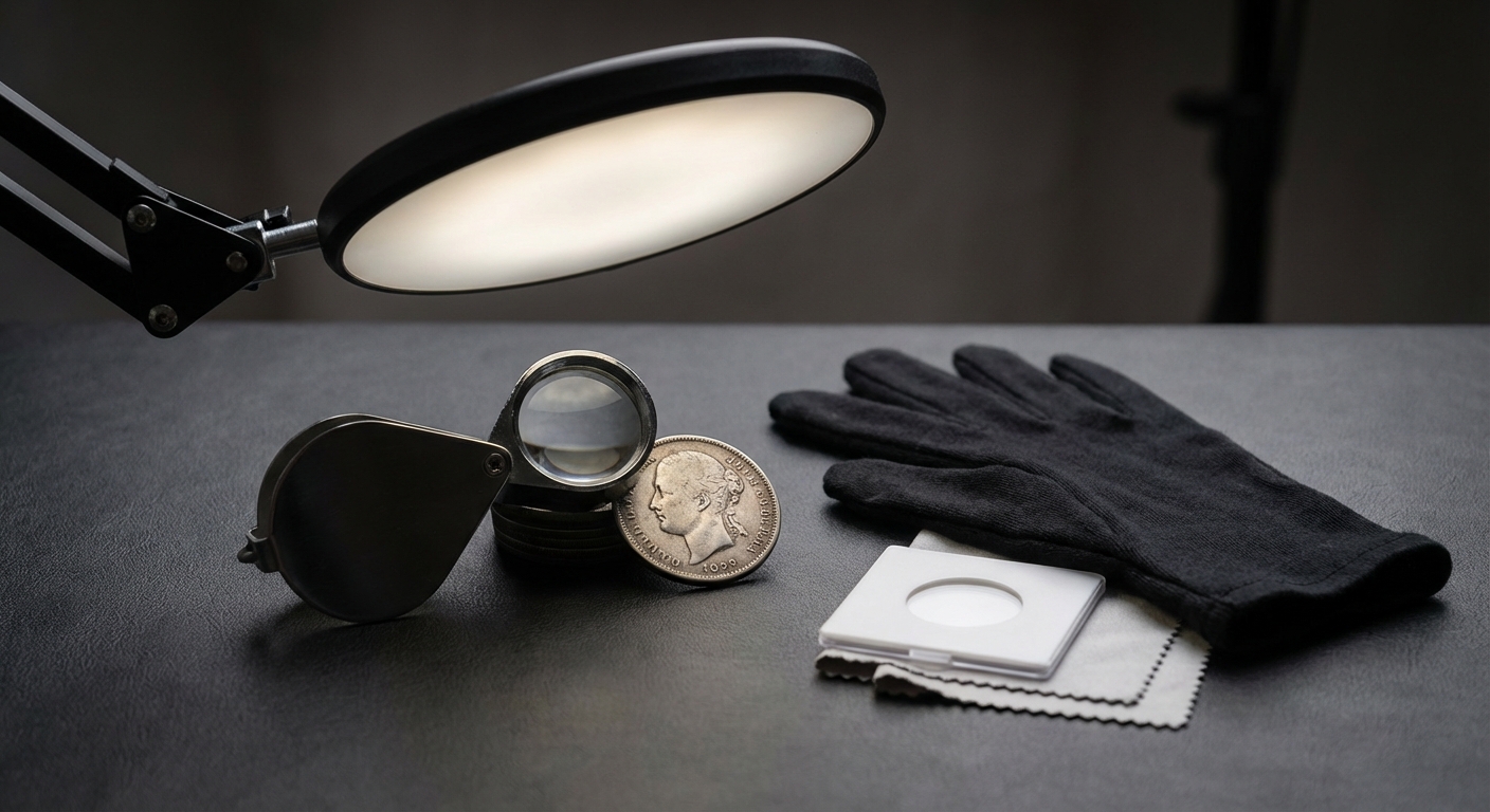 How to Pre-Grade a Coin Yourself: First Assessment of Condition