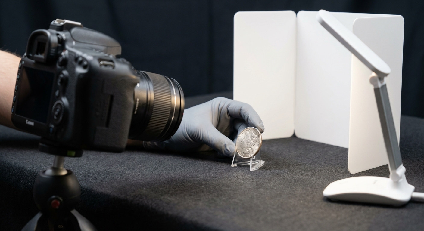 How to Take Professional Coin Photos at Home – Step-by-Step Guide
